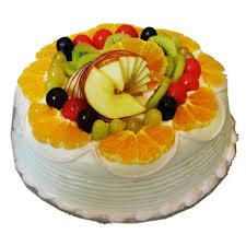 Fresh fruit cake eggless 1 kg